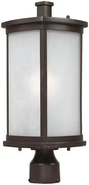 Maxim 65750FSBZ Terrace LED 1-Light Medium Outdoor Post Mount, Bronze