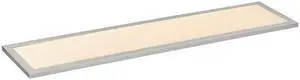 Maxim 57764WTAL 12 x 48 in. Sky Panel LED 3000K Flush Mount, Brushed Aluminum
