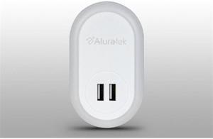 ALURATEK INC AUNL01F LED NIGHT LIGHT WITH DUAL USB