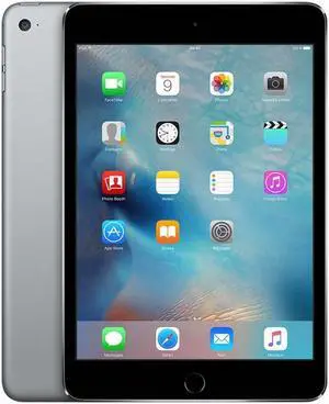 Apple iPad Mini 4th Gen 64GB Wi-Fi Tablet - Space Gray (MK9G2LL/A) Apple iPad Mini 4th Gen 64GB Wi-Fi Tablet - Space Gray (MK9G2LL/A)