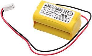 Dantona CUSTOM-59 4.8V & 800 mAh Replacement Nickel Cadmium Battery for Day-Brite - A15032-1 Emergency Lighting