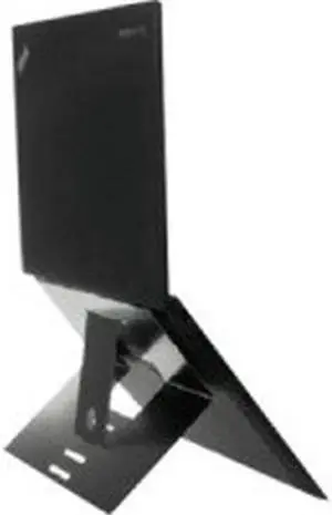 R-Go Tools Riser Adjustable Attachable Laptop Stand, Integrated, Black