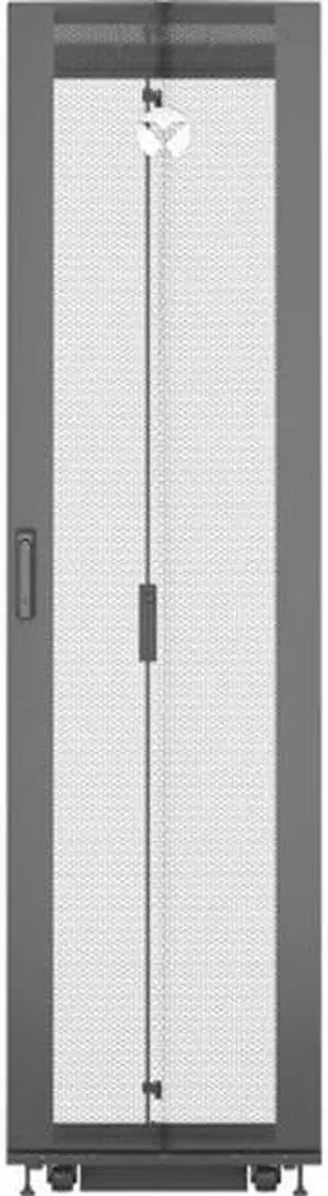 Liebert VR3307 2265 x 600 x 1200 mm 48U with Doors, Sides & Casters VR Rack - Black