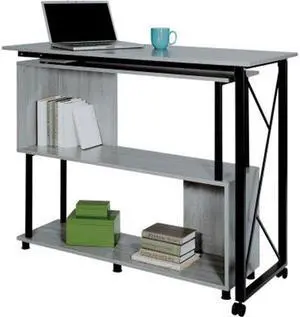Safco Products 1904GR Mood Rotating Worksurface Standing Desk