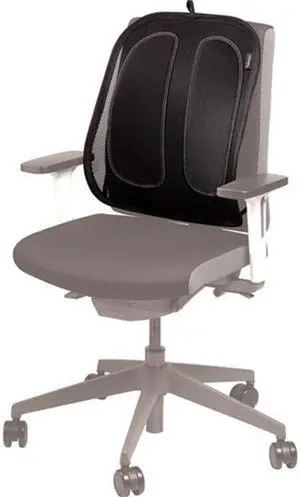 Fellowes 9191301 Office Suites Mesh Back Support - Black