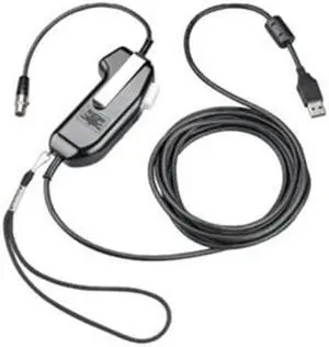 Plantronics 92371-12 SHS 2371 12 USB Push to Talk Headset Adapter