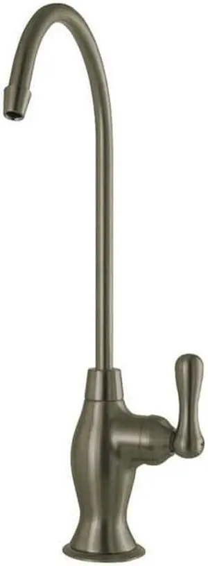 Kingston Brass KSAG3193AL Traditional Restoration Filtration Water Air Gap Faucet - Vintage Brass