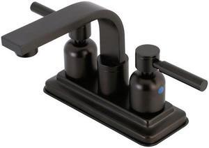Kingston Brass KB8465DL 4 in. Concord Centerset Lavatory Faucet, Oil Rubbed Bronze