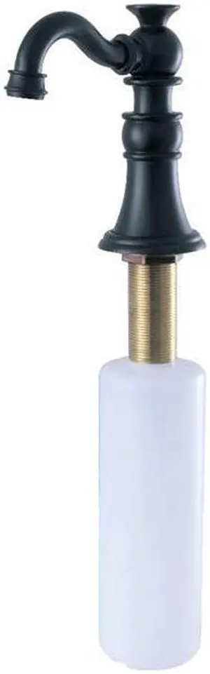 Kingston Brass SD1970 Modern American Classic Soap Dispenser - Matte Black