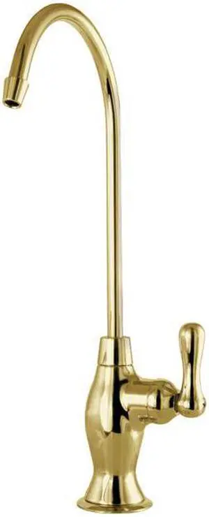 Kingston Brass KSAG3192AL Traditional Reverse Osmosis System Filtration Water Air Gap Faucet - Polished Brass