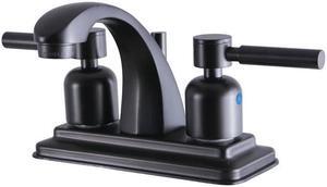 Kingston Brass KB4645DL 4 in. Concord Centerset Lavatory Faucet, Oil Rubbed Bronze