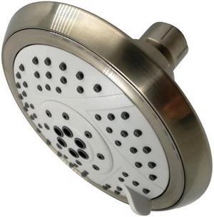 Kingston Brass KX1548 Modern Vilbosch 5 in. 5-Function Shower Head - Brushed Nickel