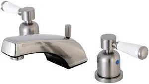 Kingston Brass KB8928DPL 8 in. Paris Widespread Lavatory Faucet, Brushed Nickel