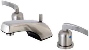 Kingston Brass KB8928EFL Centurion 8 in. Widespread Lavatory Faucet, Brushed Nickel - 13.48 x 9.9 x 3.34 in.