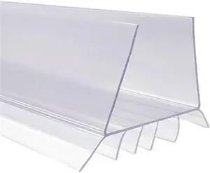 FROST KING EZ77CL Door Bottom,Clear,1" Flange Height
