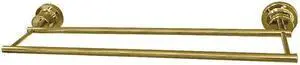 Kingston Brass BAH821318PB Concord 18 in. Double Towel Bar, Polished Brass