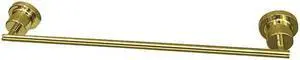 Kingston Brass BAH8212PB Concord 18 in. Single Towel Bar, Polished Brass