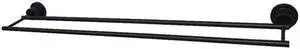 Kingston Brass BAH821330MB Concord 30 in. Double Towel Bar, Matte Black