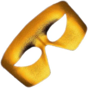 Blinkee MGNLMMG Masquerade Gold Non-Light Up Metallic Mask Mardi Gras Blinkee MGNLMMG Masquerade Gold Non-Light Up Metallic Mask Mardi Gras