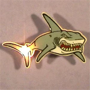 Blinkee 3430000 Shark Flashing Body Light Lapel Pins Blinkee 3430000 Shark Flashing Body Light Lapel Pins