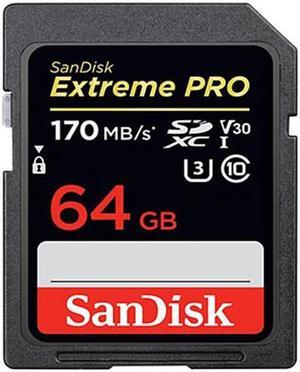 SanDisk SDSDXXY-064G-ANCIN 64GB Extreme PRO UHS-I SDXC Memory Card