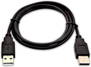 V7 V7DP2DP-03M-BLK-1N 3 m DisplayPort Male to Male 4K Cable, Black