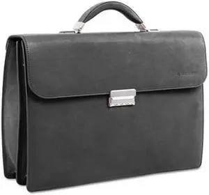 Swiss Mobility Black Stride Executive Briefcase, Holds Laptops 15.6" Model 49545801SM