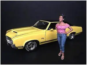 "Hanging Out II" Gloria Figurine for 1/18 Scale Models by American Diorama