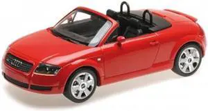 Minichamps 155017032 1 by 18 Scale Diecast for 1998 Audi TT Coupe Metallic Gray Limited Edition Worldwide Model Car, Metallic Gray - 300 Piece