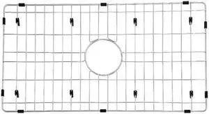 Gourmetier GKFAWR3018 Modern Arcticstone 26 x 14 in. Kitchen Sink Grid - Brushed
