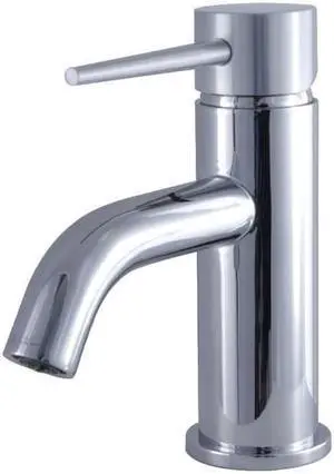 Fauceture LS8221NYL Modern 4 in. Center Single Handle Lavatory Faucet - Polished Chrome