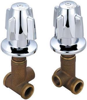 Central Brass 1240 Central Brass Cast Brass Shower Valve - Polished Chrome