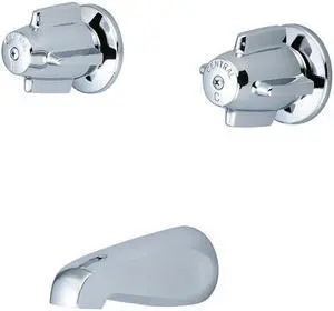 Central Brass Two Handle Tub Set