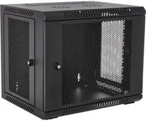 V7 9U Rack Wall Mount Vented Enclosure