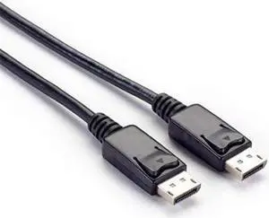 Black Box DisplayPort 1.2 Cable with Latches - Male/Male, 4K @ 60Hz, 10-ft