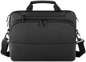 Dell Pro Briefcase 15 (PO1520C), Made with an Earth-Friendly Solution-Dyeing Process That generates 90% Less Wastewater, 62% Less CO2 Emissions, and uses 29% Less Energy Than Traditional processes