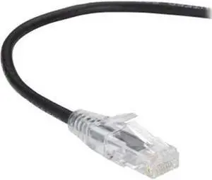 BLACK BOX C6APC28-BK-04 CAT6A 500-MHZ STRANDED ETHERNET PATCH CABLE - UNSHIELDED (UTP), CM PVC, SNAGLESS