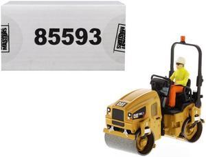 CAT Caterpillar CB-2.7 Utility Compactor with Operator "High Line Series" 1/50 Diecast Model by Diecast Masters