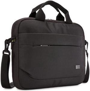 Case Logic 3203984 11.6 in. Advantage Attache Notebook & Messenger Case, Black