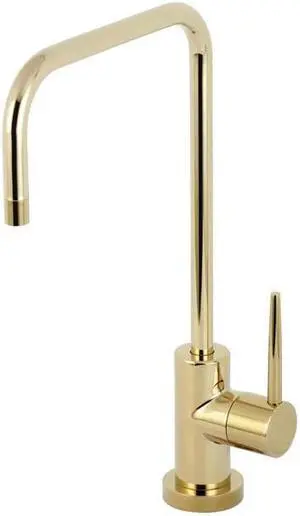 Kingston Brass KS6192NYL New York Single-Handle Cold Water Filtration Faucet, Polished Brass