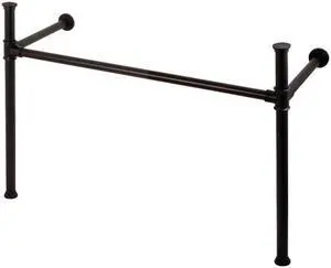 Fauceture VPB14885 Imperial Stainless Steel Console Legs, Oil Rubbed Bronze