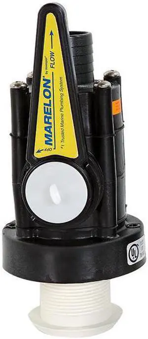 Forespar Marelon Full-Flow Seacock & 2" Mushroom Through-Hull