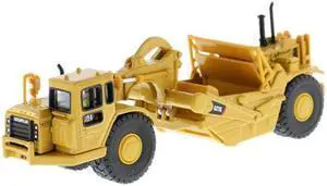 CAT Caterpillar 627G Wheeled Scraper Tractor with Operator "High Line" Series 1/87 (HO) Scale by Diecast Masters