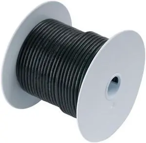 Ancor Black 2/0 AWG Tinned Copper Battery Cable - 25' [117002]