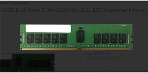 Samsung M393A4K40DB3-CWE 32GB 4Gx72 ECC & REG Server Memory