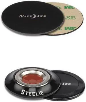 Nite Ize STO01R7 Steelie Orbiter Mag Socket Metal Plate