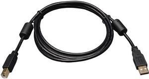 Tripp Lite U023-003 3 ft. USB 2.0 Hi-Speed A-B Cable with Ferrite Chokes