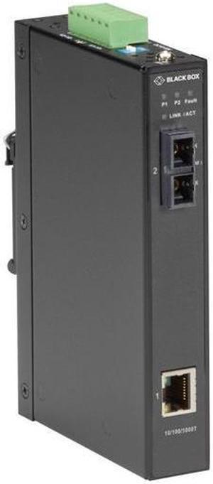 Black Box LGC281A LGC280 Series Gigabit Industrial Media Converter - Multimode SC
