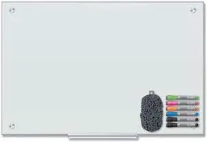 Magnetic Glass Dry Erase Board Value Pack, 36 x 24, White 3970U0001