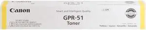 Canon CNMGPR51Y Gpr51 Yellow Toner Cartridge